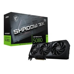 MSI GeForce RTX 5080 16G SHADOW 3X OC 16GB GDDR7 Graphics Card