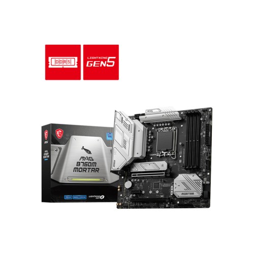 MSI MAG B760M MORTAR DDR5 mATX Motherboard