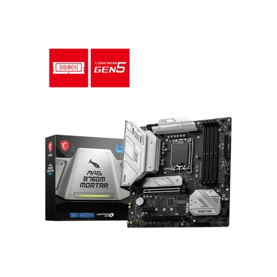 MSI MAG B760M MORTAR DDR5 mATX Motherboard
