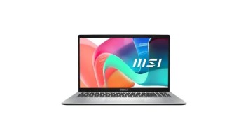 MSI Modern 15 F13MG Core i3 13th Gen 15.6" FHD Laptop Platinum Gray