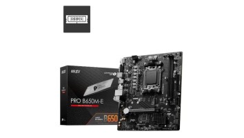 MSI PRO B650M-E AM5 mATX Motherboard