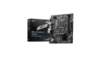 MSI PRO B760M-E DDR4 mATX Motherboard