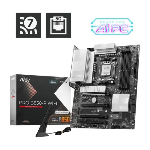 MSI PRO B850-P WIFI AM5 ATX Motherboard