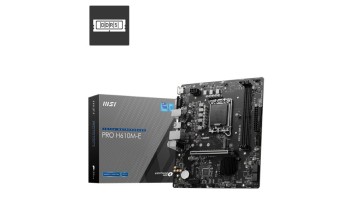 MSI PRO H610M-G DDR4 Micro-ATX Motherboard