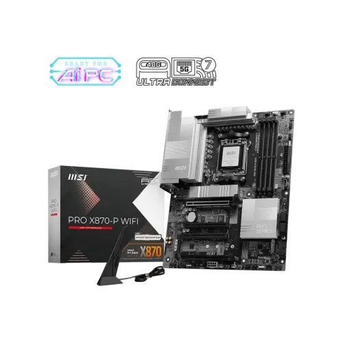 MSI PRO X870-P WIFI AM5 ATX Motherboard