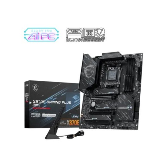 MSI X870E GAMING PLUS WIFI AM5 ATX Motherboard