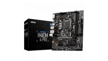 MSI H410M A Pro Intel 10th Gen Micro-ATX Motherboard
