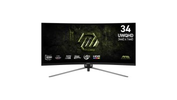 MSI MAG 345CQRF E20 34" 200Hz UWQHD Curved Gaming Monitor