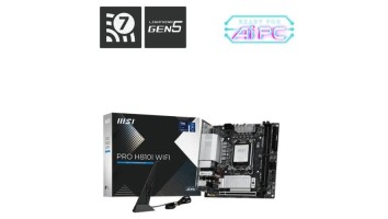 MSI PRO H810I WIFI LGA 1851 Mini-ITX Motherboard