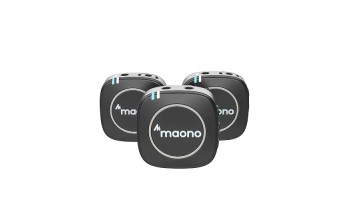 Maono WM820 A2 Real-time Monitoring and Mute 2-Person Wireless Microphone