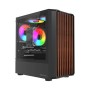 MaxGreen 315 Wood M-ATX Mid-Tower Gaming Casing