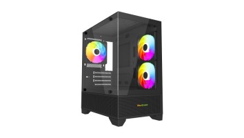 MaxGreen 350 Mid-Tower M-ATX Gaming Case