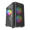 MaxGreen 5510-Mesh Mid-Tower M-ATX Gaming Case with PSU