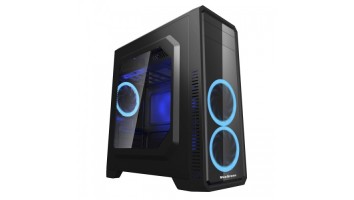 MaxGreen G561-F Blue Window ATX Casing