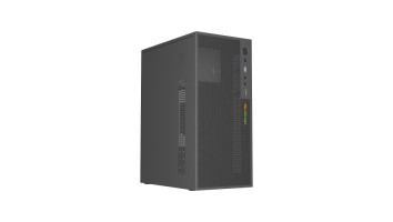 MaxGreen H2 M-ATX Mid-Tower Case With 200W Power Supply