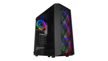 MaxGreen JX188-15 Mid-Tower RGB ATX Gaming Case