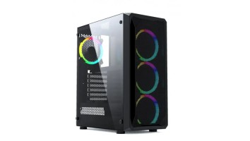 MaxGreen JX188-9 Mid-Tower RGB ATX Gaming Case