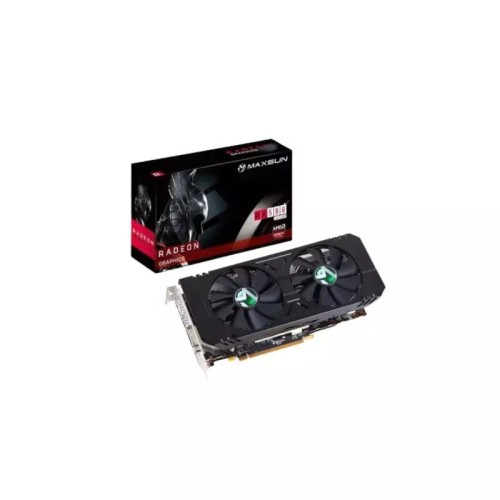Maxsun AMD Radeon RX 580 8GB GDDR5 Graphics Card (Black)