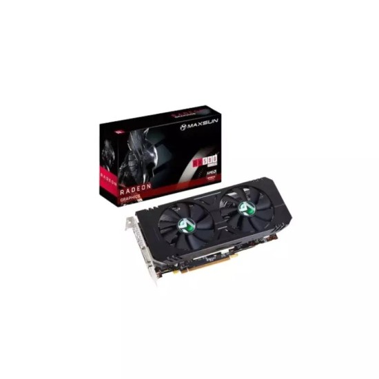 Maxsun AMD Radeon RX 580 8GB GDDR5 Graphics Card (Black)