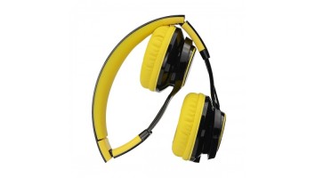 Micropack MHP-500 Stereo Headset With Detachable 4 Pin-Black & Yellow