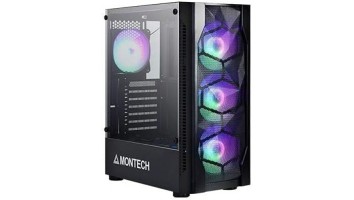 Montech X1 MESH Black ATX Mid Tower Gaming Case