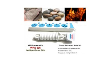 Nano Was-505 Intelligent 5 Port Power Strip