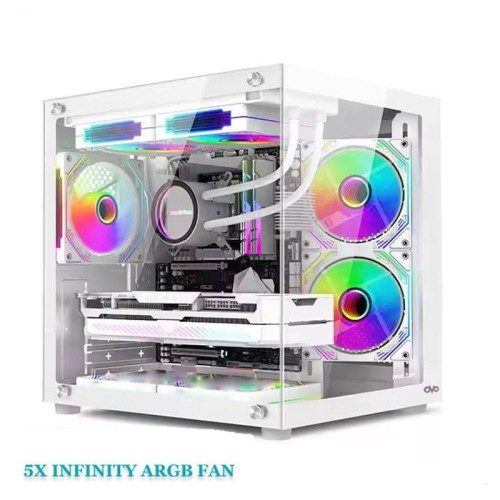 OVO 280W 5X-ARGB Infinity Desktop Case