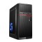 OVO M-1708R Mini Tower Black & Red Micro-ATX Desktop Casing