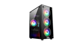 OVO E-335T RGB MID-Tower Gaming Desktop Casing