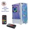 OVO E335DW White ARGB Remote Control Gaming Casing