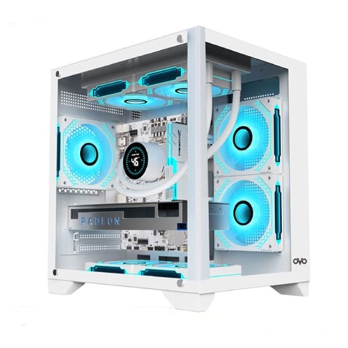 OVO FH-919W White RGB Gaming Case