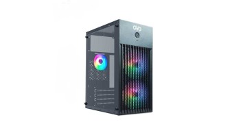 OVO J618B Acrylic Micro ATX Desktop Casing