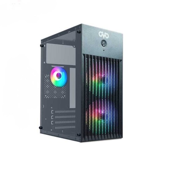 OVO J618B Acrylic Micro ATX Desktop Casing