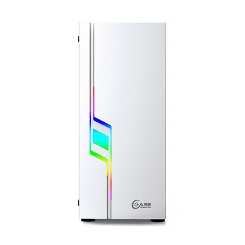 OVO JX188-7W White Mid Tower Gaming RGB Case