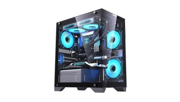 OVO T2B ICE COOL 5 ARGB Infinity Micro ATX Casing