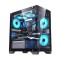 OVO T2B ICE COOL 5 ARGB Infinity Micro ATX Casing