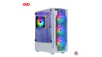 OVO E-335DW RGB White Gaming Casing