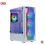 OVO E-335DW RGB White Gaming Casing