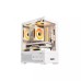 OVO CC219501-W 3X-ARGB Infinity Fan Ice Cube Button Control Gaming Case (WHITE)