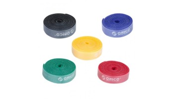 Orico CBT-5S 1M Reusable & Dividable Hook and Loop Cable Ties
