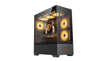 PC Power ICE TOWER BK Desktop Case