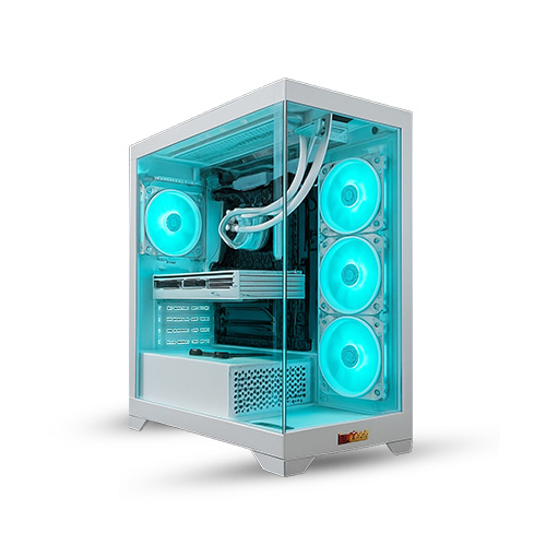 PC Power ICE TOWER ELITE WH Desktop Casing