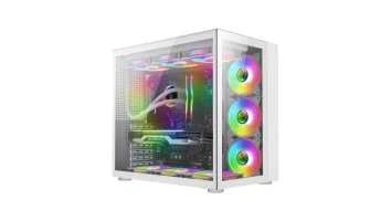 PC Power ICEBERG Mid Tower ATX Gaming White Case