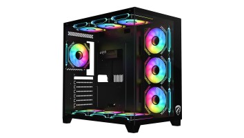 PC Power ICEBERG V3 Black Gaming Casing With 10 FANS