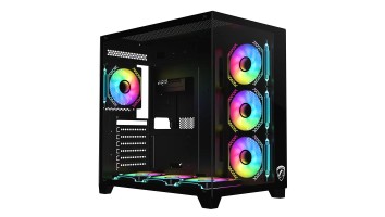 PC Power ICEBERG V3 Black Gaming Casing With 7 FANS
