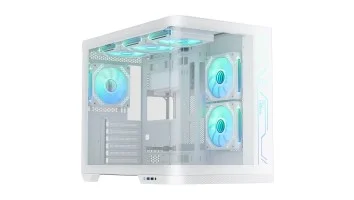 PC Power Iceland Edge BK Casing With 6 FANS and 850W 80+ GOLD PSU