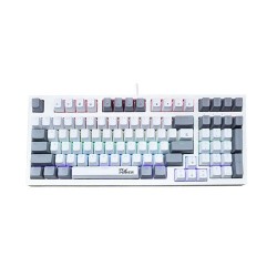 Pc Power K98 RGB White Mechanical Gaming Keyboard