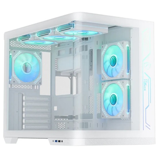 PC Power PG-H650 Iceland Edge WH Atx Gaming casing