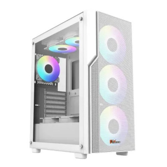 PC Power Zero Mesh WH PG-H450 Atx Gaming casing