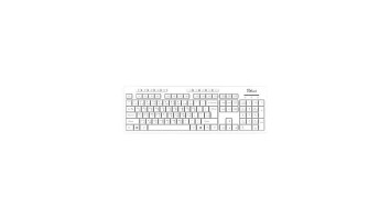 PC Power 602 Wired Standard Keyboard with Bangla (White)